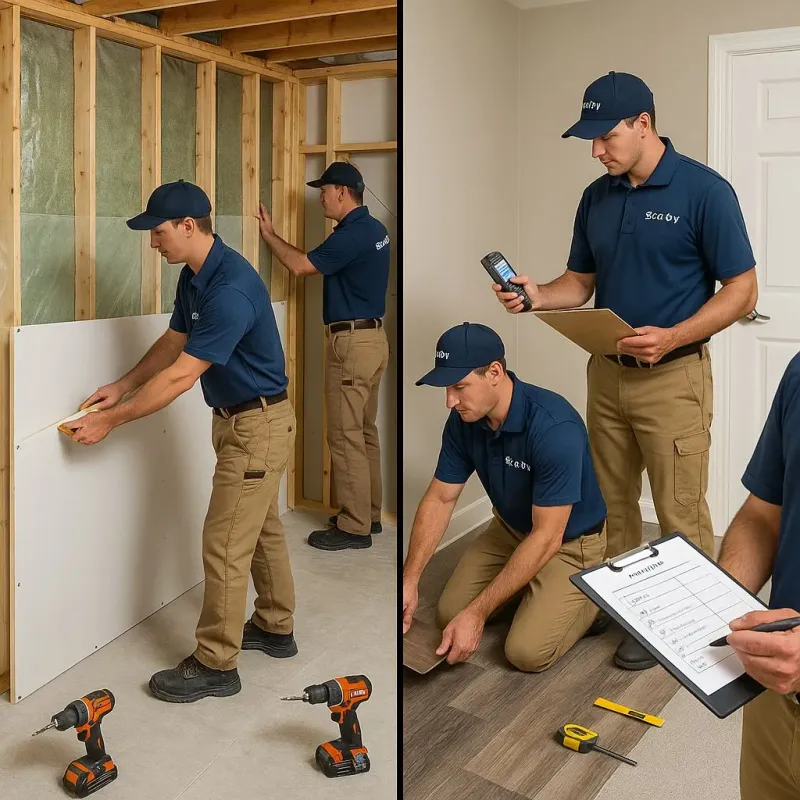 Repairs and Reconstruction process in Bay Minette, AL